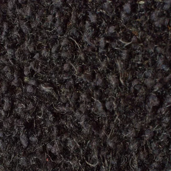 Free People Fuzzy Black V Neck Chunky Sweater Size S - Picture 5 of 7